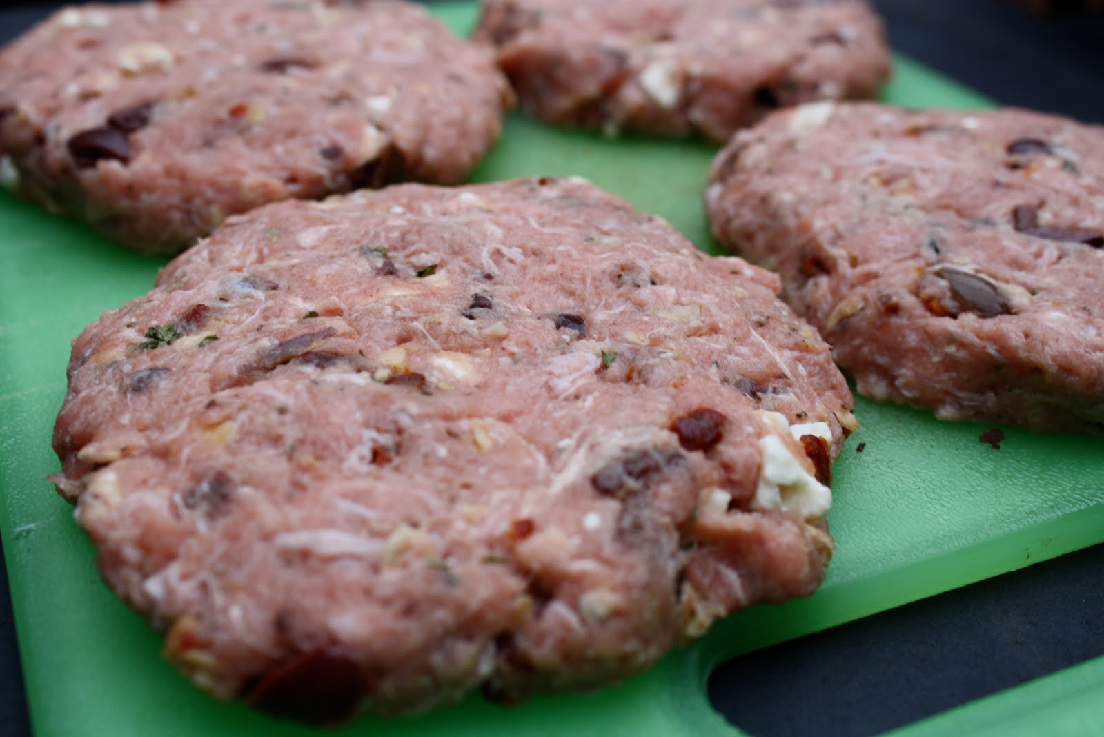 Greek turkey burgers