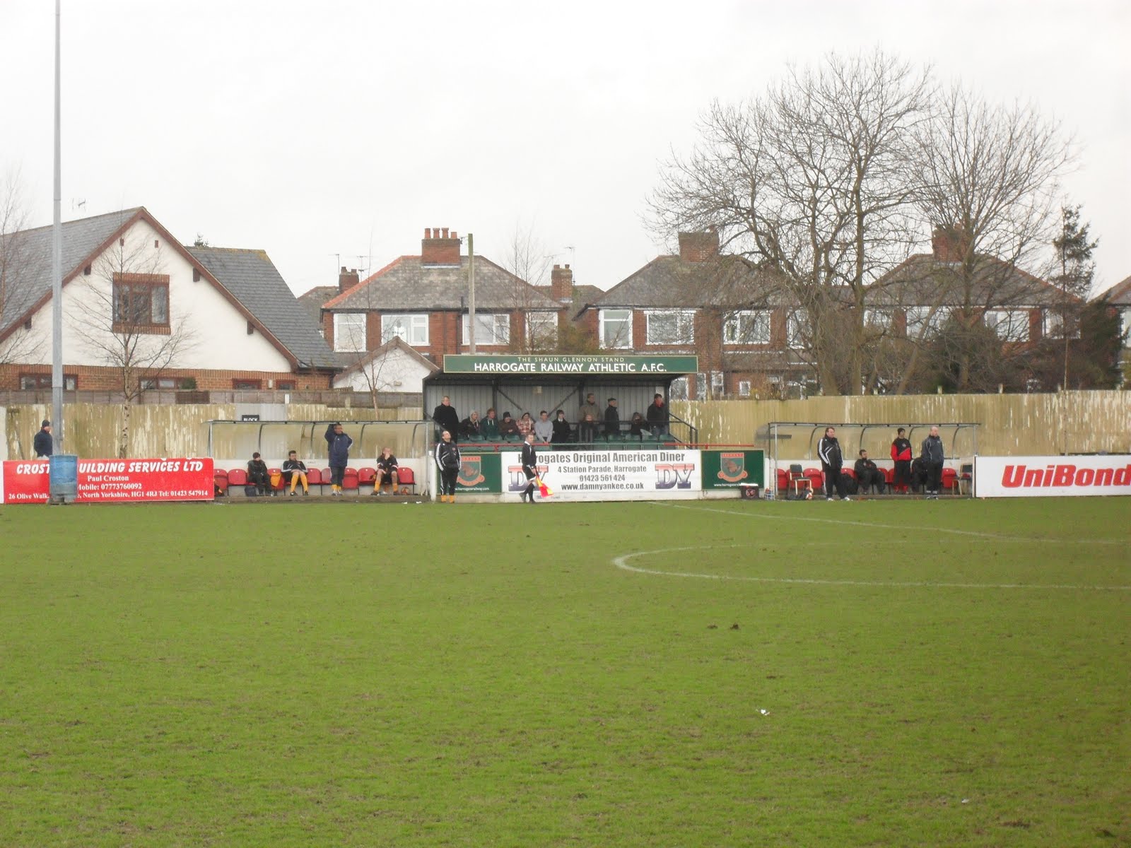 Global Groundhopping 8. Station ViewHarrogate Railway Athletic fc