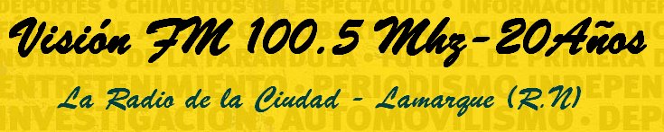 Visión FM 100.5 - La Radio de la Ciudad