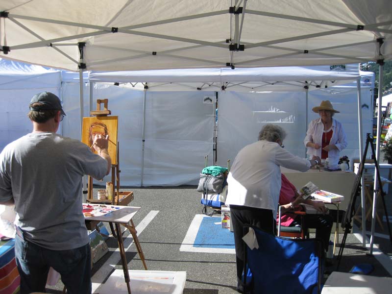 Peninsula Art League Gig Harbor Art Festival is Happening Now!
