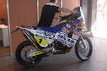 Moto KTM 650 Team Red Bull