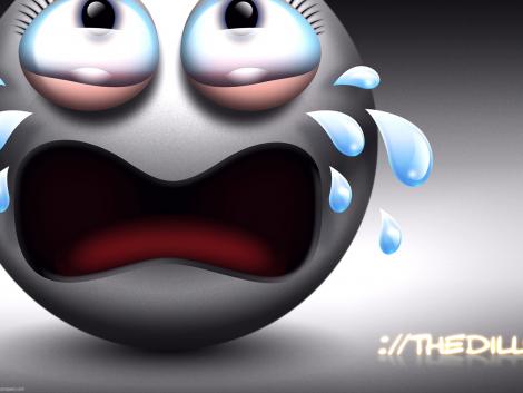 Animated Crying Face