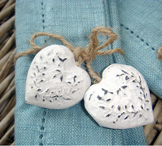 Heart napkin ties by Meggymoos Heart napkin ties by Meggymoos
