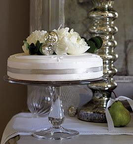Handmade Glass Cake Stand by The White Company Handmade Glass Cake Stand by The White Company