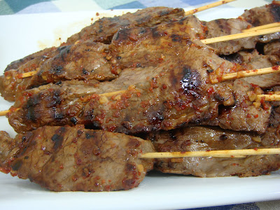 Asian Beef Skewers