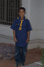 Our proud Cub Scout