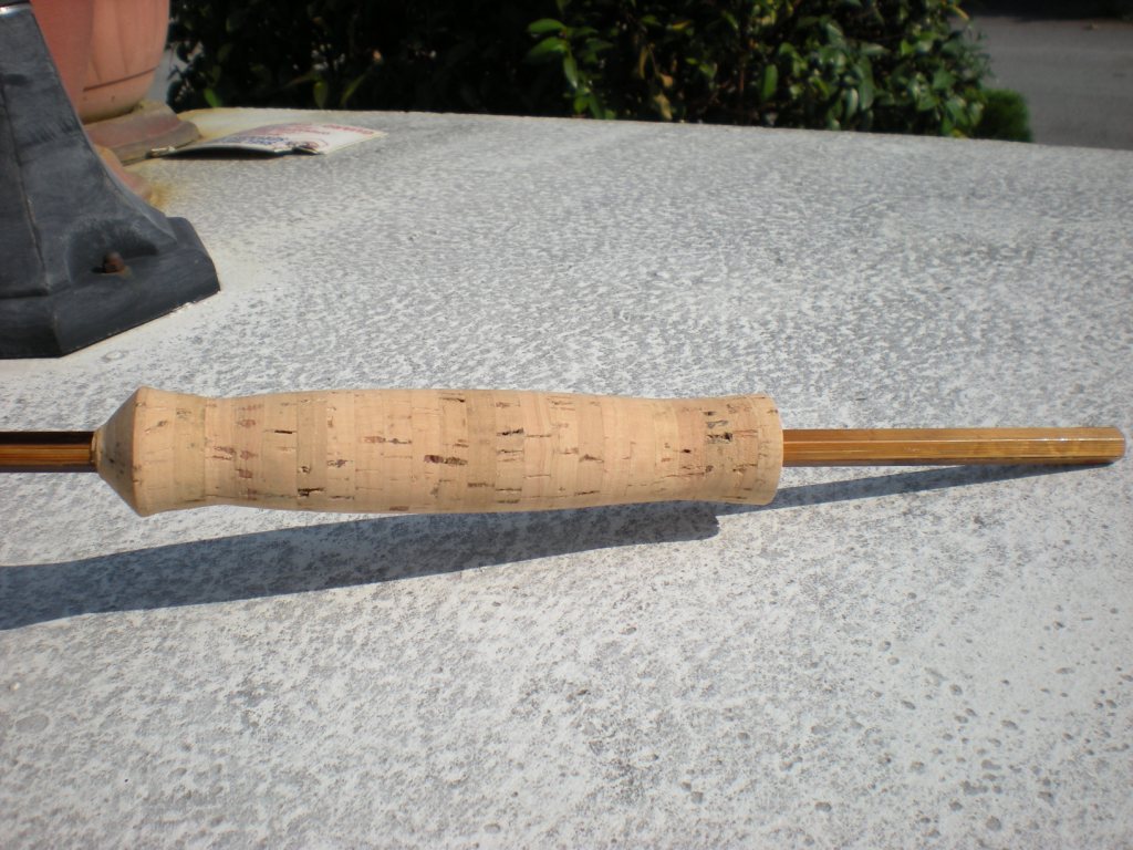 Bamboo fly rod and SuCH.. DIY Cork grip