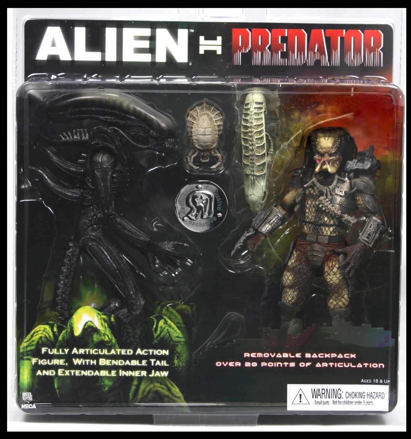 It consists of two figures that were previously released by NECA: the