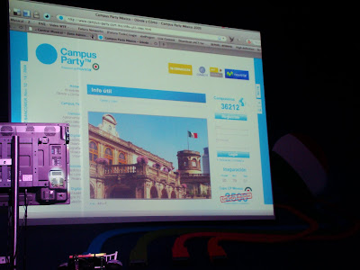 Más fotos de la Campus party Mx