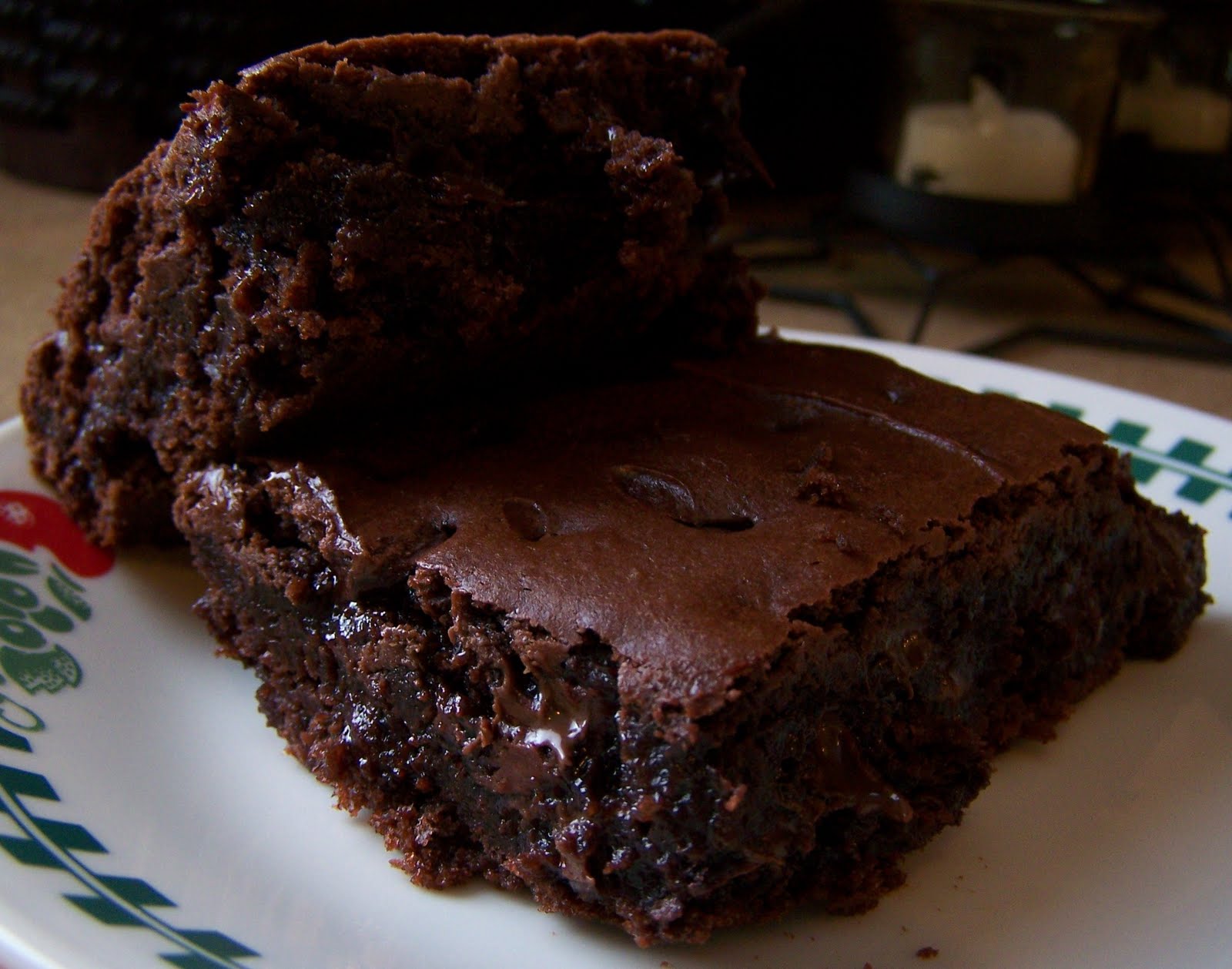 TriedandTrue cooking with Heidi Triple Fudge Brownies