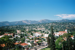 View from the Santa Barbara County Courthouse's tower