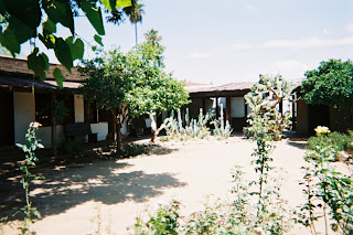 Avila Adobe garden