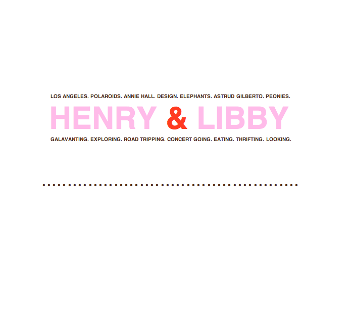 HENRY & LIBBY
