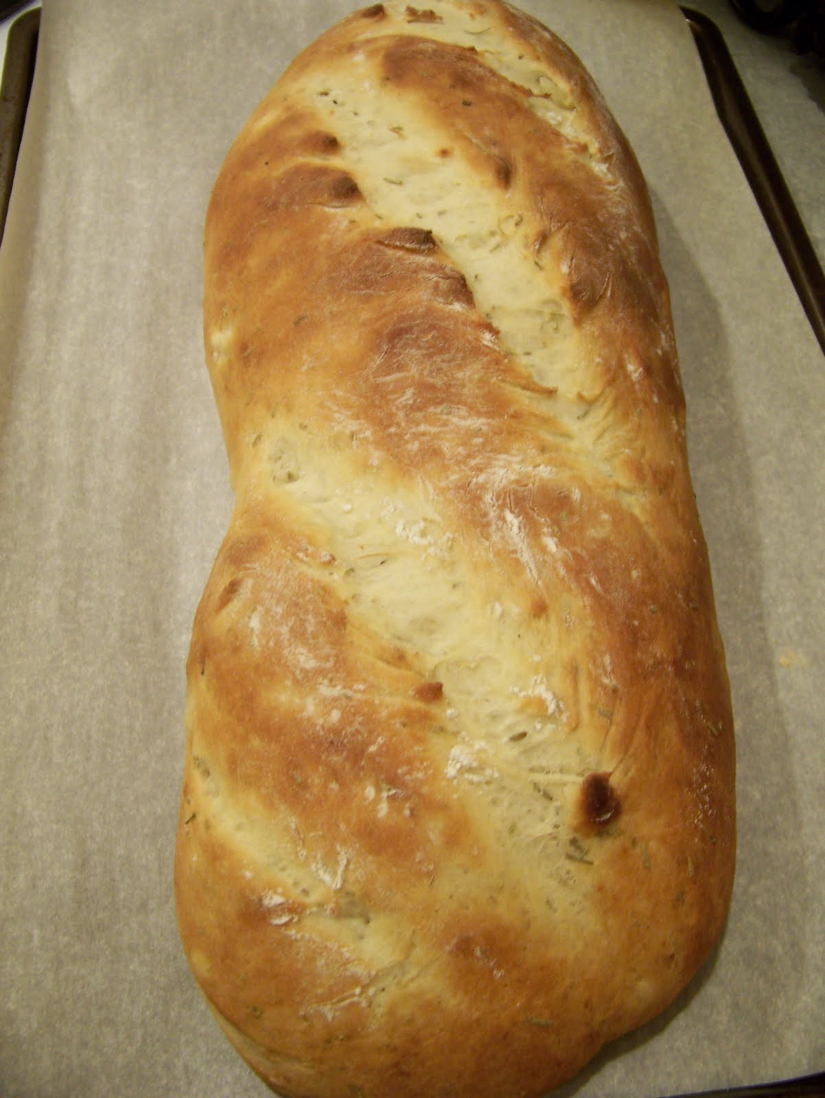 The Peppered Pantry Potato Rosemary Bread