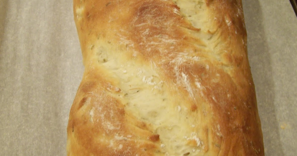 The Peppered Pantry Potato Rosemary Bread