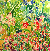 garden painting