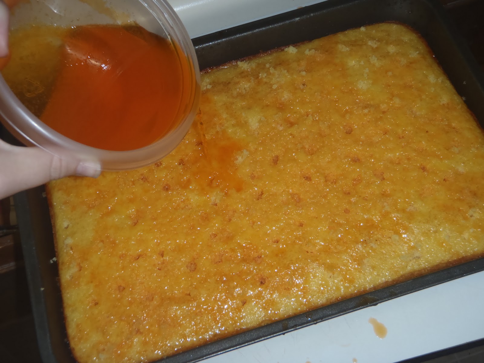 Tomatoes & Apple Pie Orange Creamsicle Cake