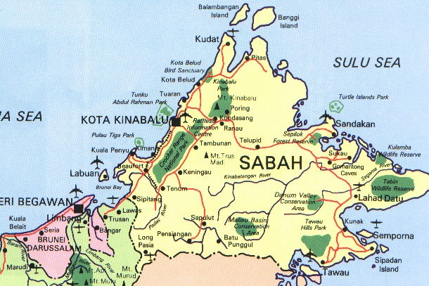 Peta+sabah