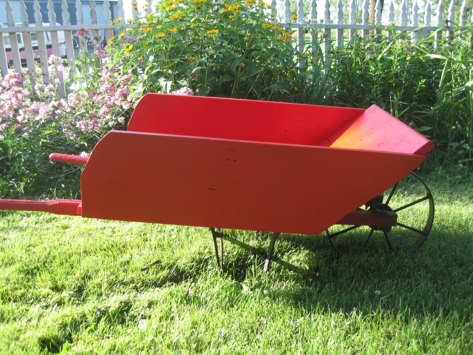 Ella Mae's Red Wheelbarrow