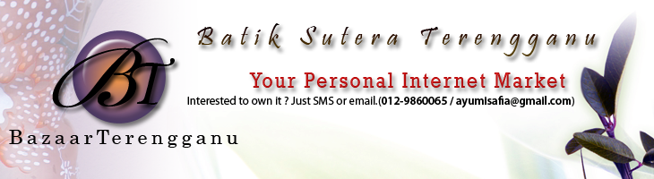 Batik Sutera Terengganu|Batik Sutera Terkini| Baru| Murah| Batik Sutera Digital| Crepe|