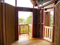 New visitor shelter at Hartz Mountains - 9 May 2007