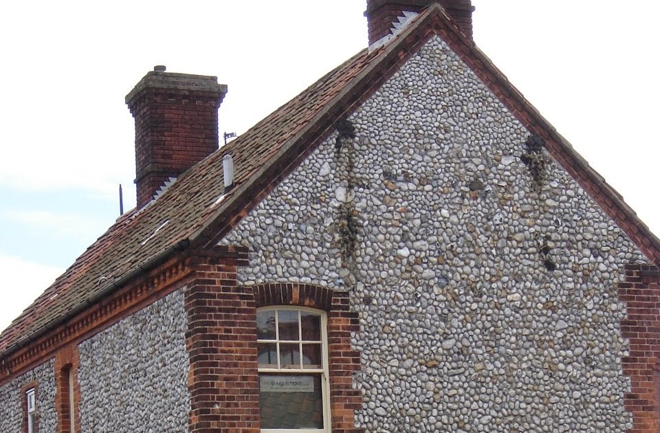 Shirley Goodwin Dyeing2Design Norfolk flint houses