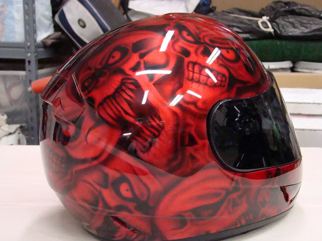 skull helmet