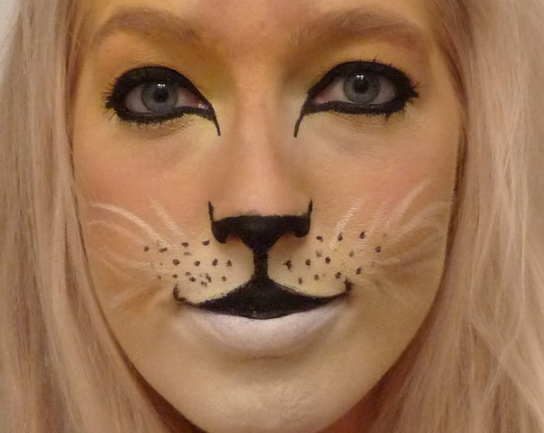 Butterfly Nebula Face painting, a lioness