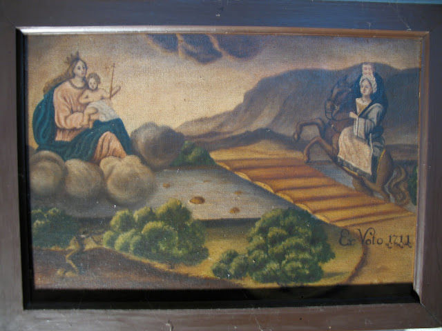 Deux peintures sur peau de vélin représentant une demoiselle et une dame de  Souabe.