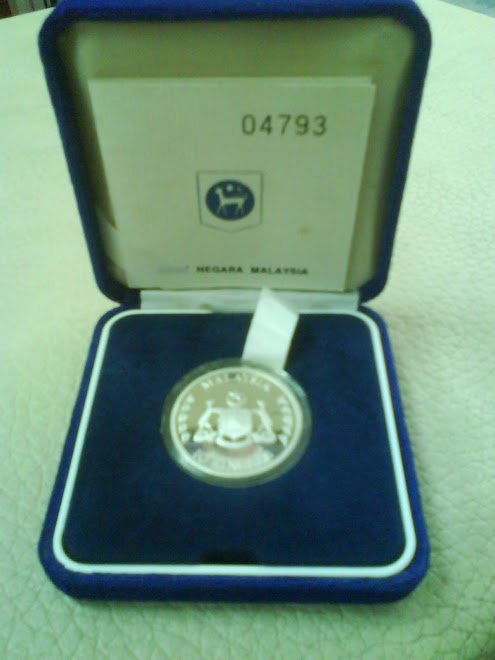 1989 COINS PROOF BANDARAYA MELAKA BERSEJARAH