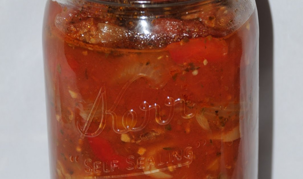 Creative Canning Italian Sauce with Sausage
