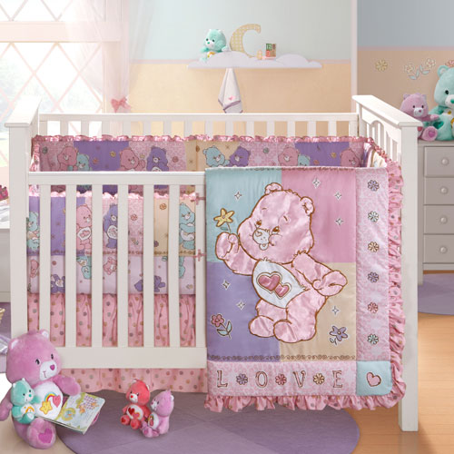 Pin by Katie Teall on Baby Room (Care Bears Theme) Baby crib sets