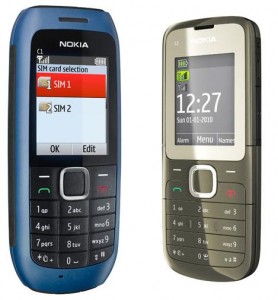 digital world nokia c1 and nokia c2 dual sim review and price