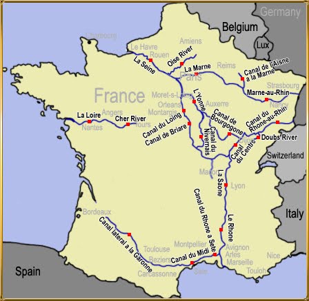 France River Map