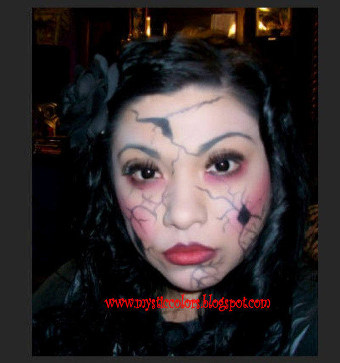 cracked doll makeup tutorial urban decay cracked doll makeup tutorial urban decay