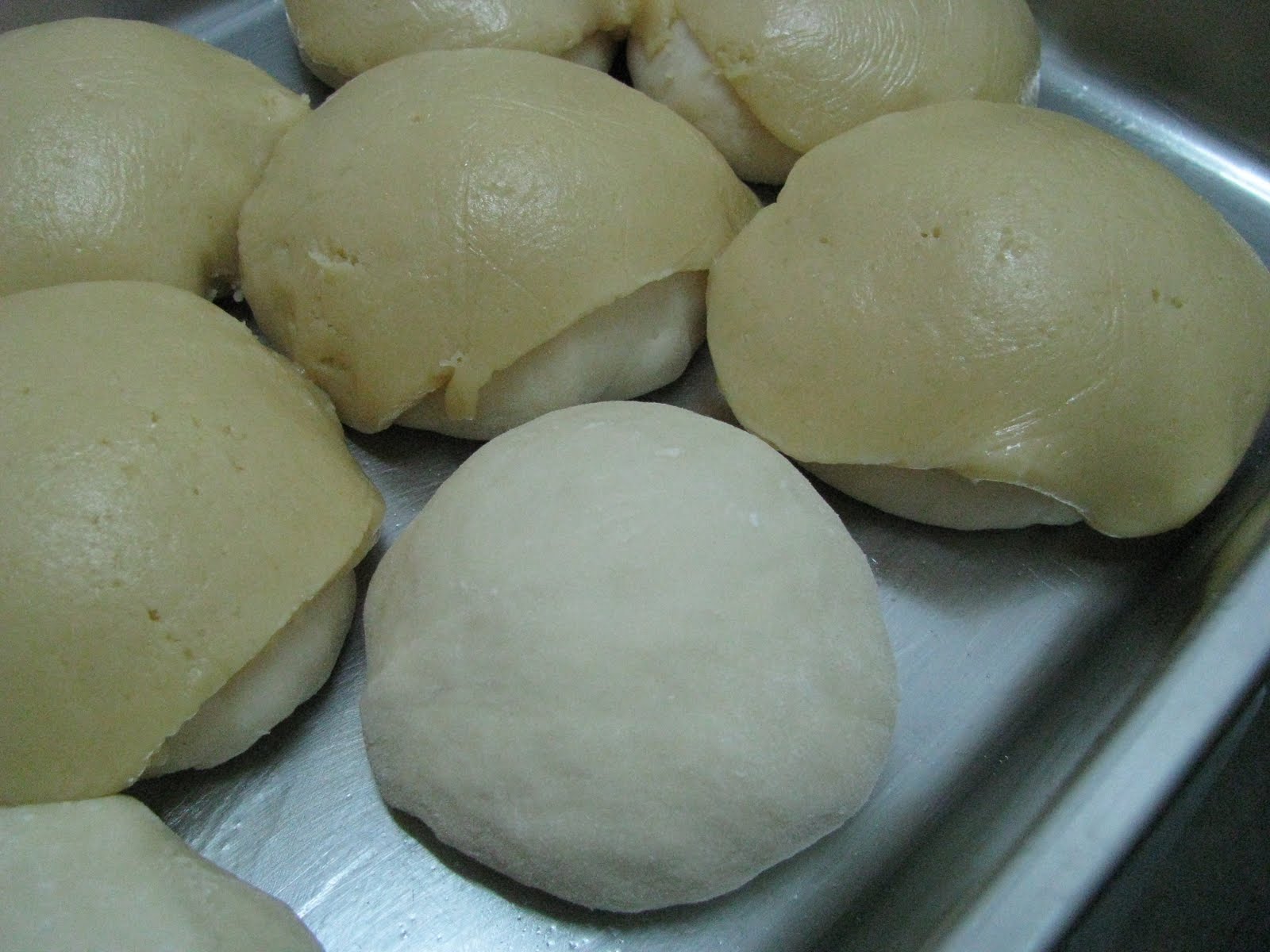Japanese Melon Pan With Creamy Chocolate Filling