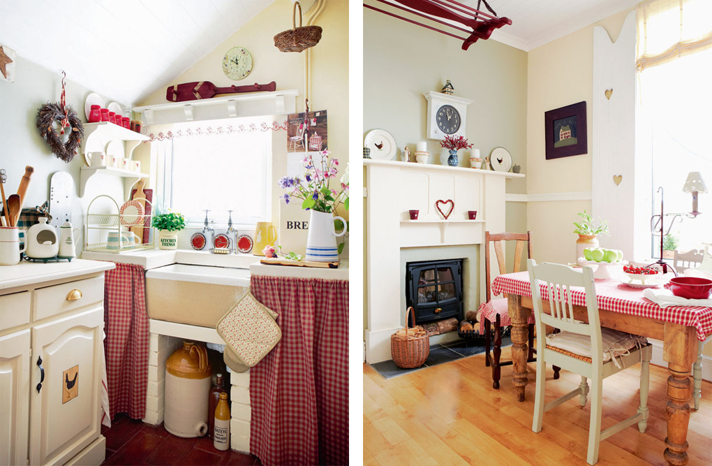 In cucina } shabby chic interiors Idee per realizzare una cucina country