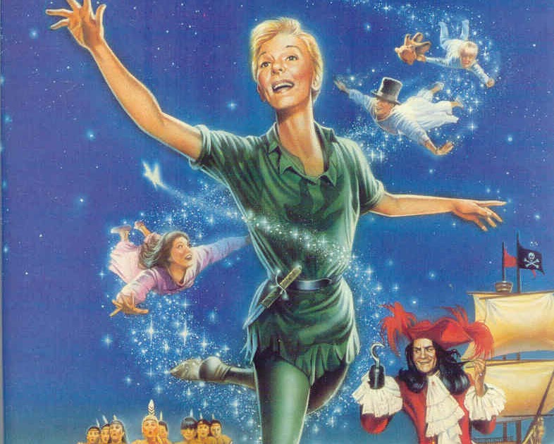 gold country girls Mary Martin as Peter Pan