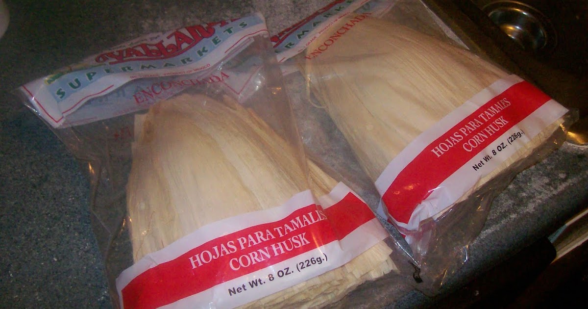 Premium Corn Husks for Tamales, Hojas de Tamal Natural 1 lb