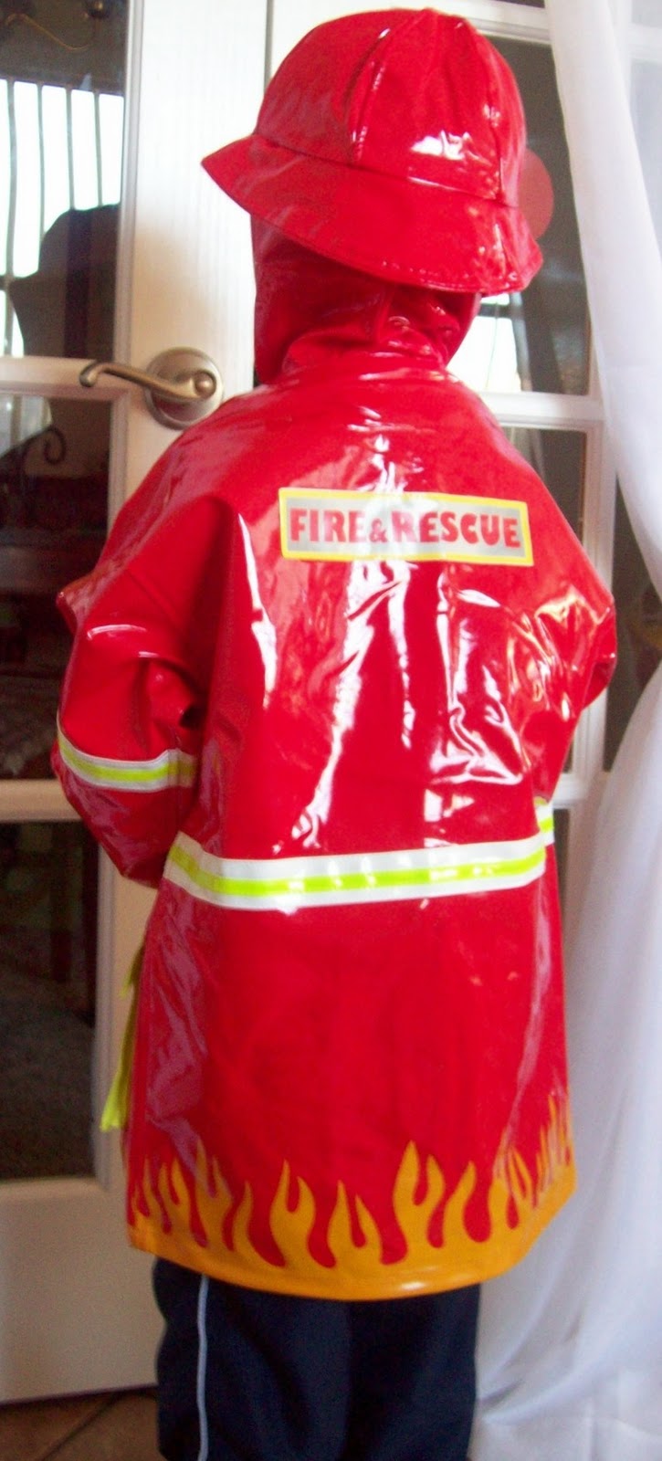 Review of the Kidorable Fireman’s Raincoat and the Fairy Backpack