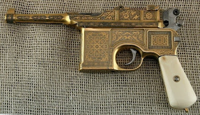 Etched Gun Stocks