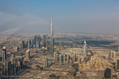 dubai aerial photos