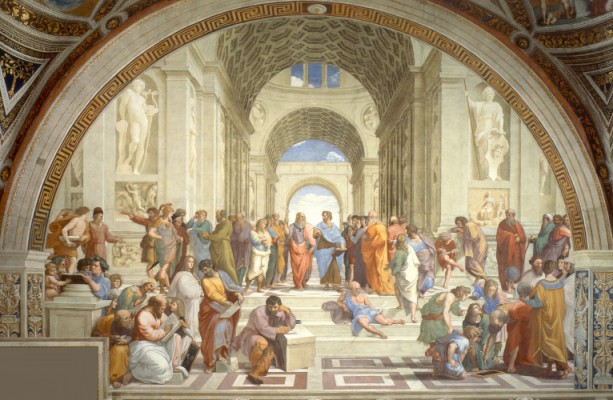 “ The School of Athens by Raphael is a 