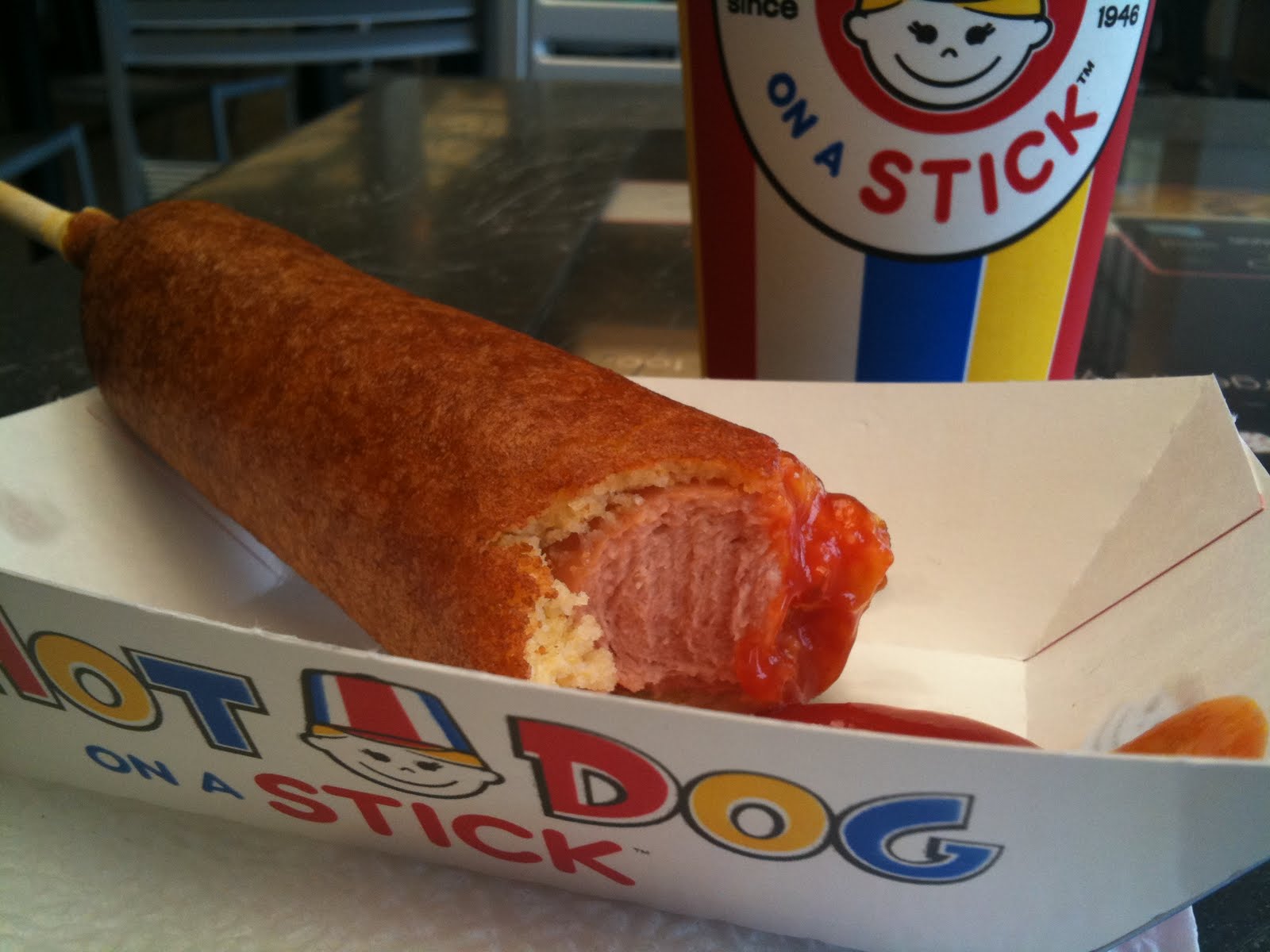 Culinary Pyrotechnics JGold's 99 Hot Dog on a Stick