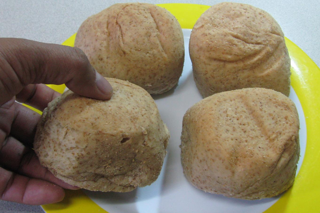 Philippine Food Illustrated wheat pandesal