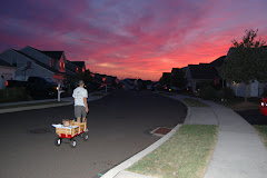 sunset in skippack