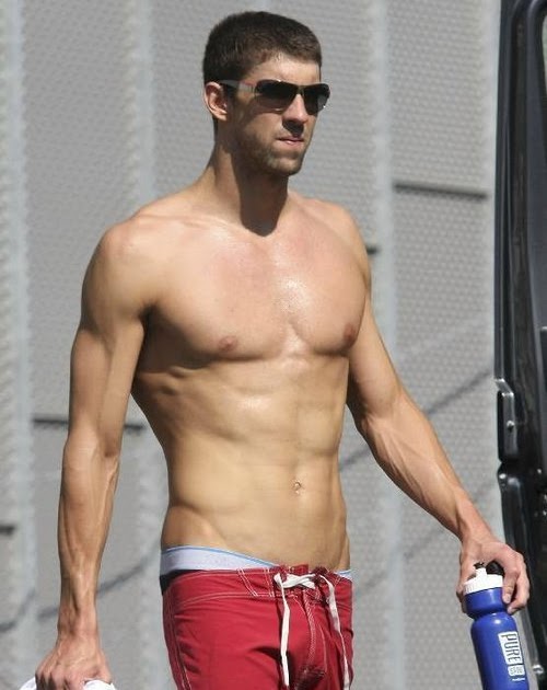 Muscle Jocks: Michael Phelps.