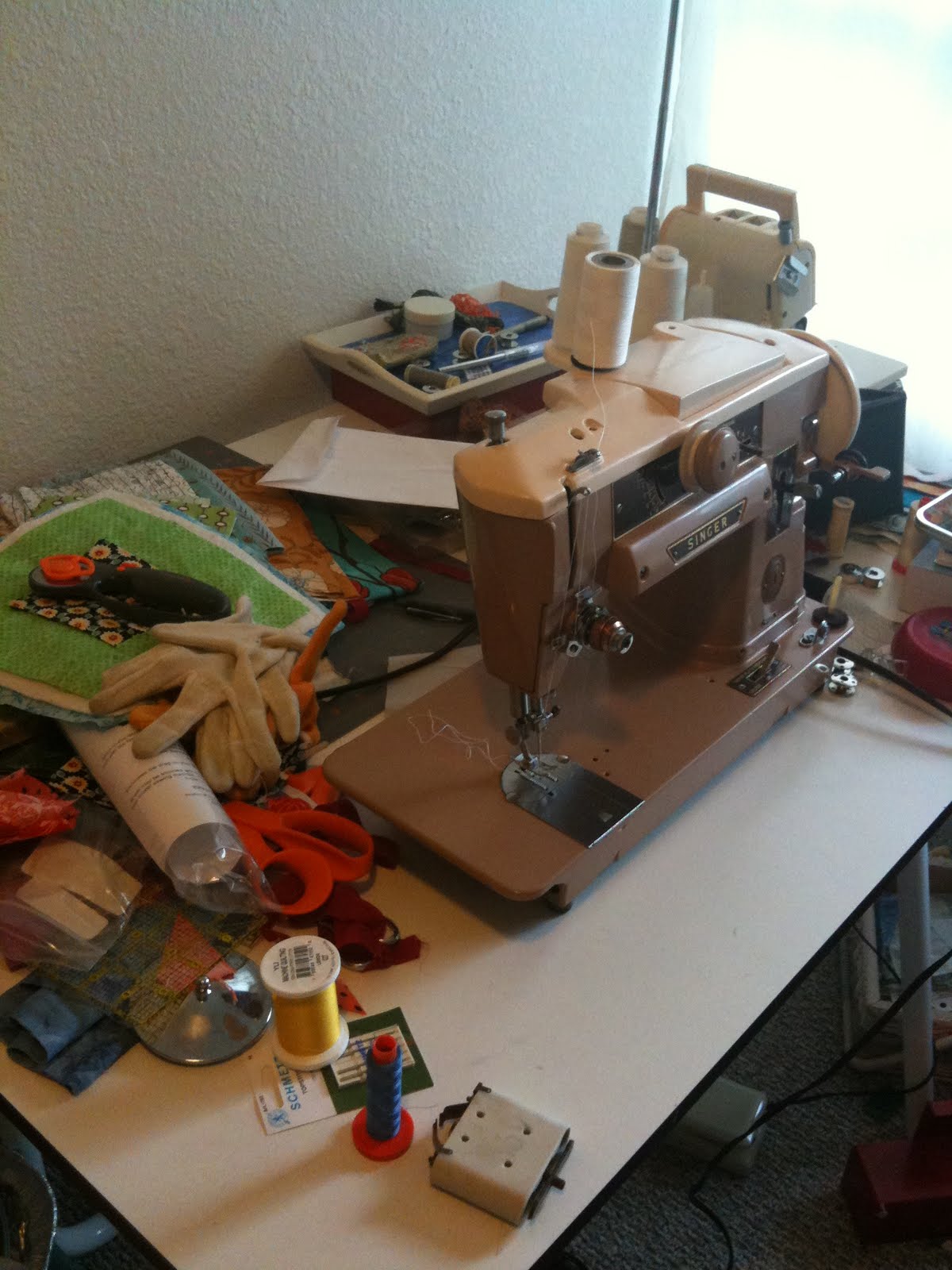 A Few Scraps Free Motion Quilting Basics Practice Stitching