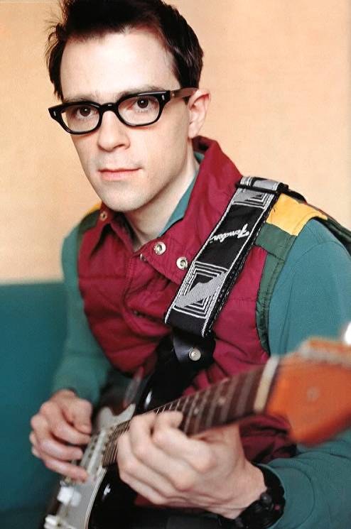 Rivers Cuomo is the front man for the ubergeeky band Weezer one of my 