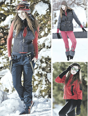 moda joven para la nieve
